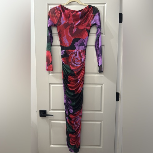 AFRM Sierra Rosette Midi Dress - Picture 5 of 6